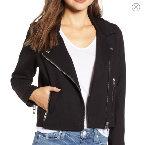 cupcakes & cashmere Jackets & Blazers - Cupcakes & Cashmere Moto Jacket